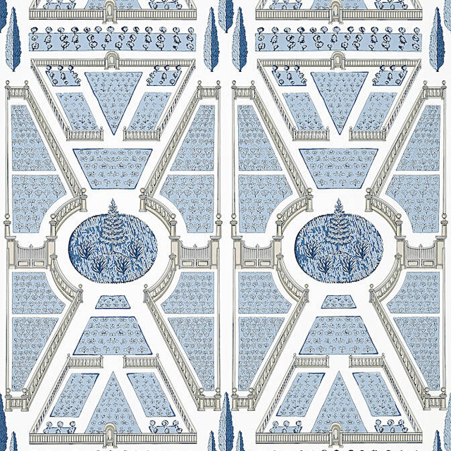 Anna French Wallpaper Aerial Garden Blue AT9600 Wallpaper Non Woven Wallpaper U.S.A. - </p><p>Repeat: V: 25.25 27 - My Fabric Connection - Anna French Wallpaper Aerial Garden Blue AT9600 Wallpaper Non Woven Wallpaper U.S.A. - </p><p>Repeat: V: 25.25 27 - My Fabric Connection -
