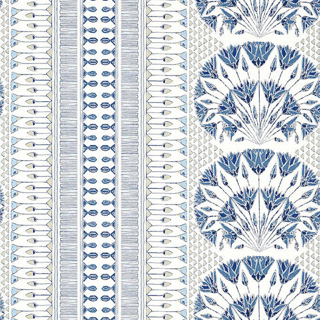 Anna French Wallpaper Cairo Blue and White AT9624 Wallpaper Non Woven Wallpaper UNITED KINGDOM - </p><p>Repeat: V: 9 27 - My Fabric Connection - Anna French Wallpaper Cairo Blue and White AT9624 Wallpaper Non Woven Wallpaper UNITED KINGDOM - </p><p>Repeat: V: 9 27 - My Fabric Connection -