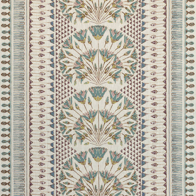 Anna French Fabric Cairo Eggplant AF9626 Fabric 100% Linen INDIA - </p><p>Repeat: V: 8.5 53.5 - My Fabric Connection - Anna French Fabric Cairo Eggplant AF9626 Fabric 100% Linen INDIA - </p><p>Repeat: V: 8.5 53.5 - My Fabric Connection -