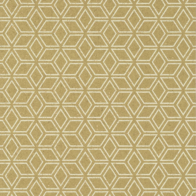 Anna French Wallpaper Legrelle Cork Metallic Gold AT79169 Wallpaper Non Woven Wallpaper UNITED KINGDOM - </p><p>Repeat: V: 3 20.5 - My Fabric Connection -