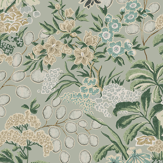Thibaut Wallpaper Meadow Sage T42039 Wallpaper Non Woven Wallpaper UNITED STATES - </p><p>Repeat: V: 39.5 27 - My Fabric Connection - Thibaut Wallpaper Meadow Sage T42039 Wallpaper Non Woven Wallpaper UNITED STATES - </p><p>Repeat: V: 39.5 27 - My Fabric Connection -