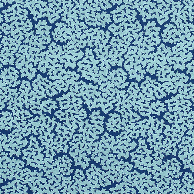 Thibaut Fabric Maldives Navy F942040 Fabric 100% Cotton ITALY 8000 </p><p>Repeat: V: 21.75 53 - My Fabric Connection -