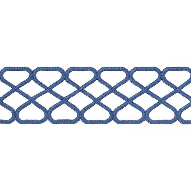 Thibaut Fabric Ripley Applique Bermuda E12024 Fabric 100% Polyester INDIA - </p><p>Repeat: V: 1.37 2.5 - My Fabric Connection -
