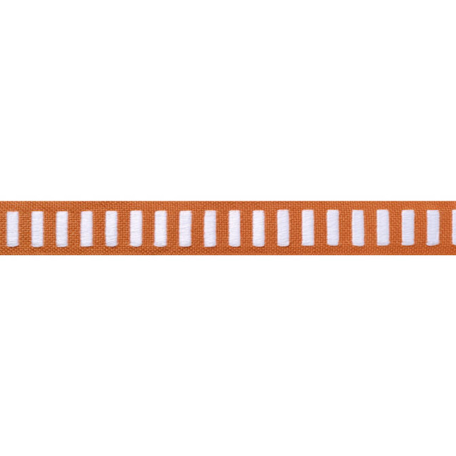 Thibaut Fabric Dash Tape White on Mandarin E12126 Fabric 90% Cotton, 10% Polyester INDIA - </p><p>Repeat: V: 0.5 1 - My Fabric Connection -
