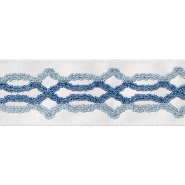 Thibaut Fabric Hartney Tape Sky and Bermuda E12087 Fabric 63% Cotton, 37% Viscose INDIA - </p><p>Repeat: V: 2.75 2.875 - My Fabric Connection - Thibaut Fabric Hartney Tape Sky and Bermuda E12087 Fabric 63% Cotton, 37% Viscose INDIA - </p><p>Repeat: V: 2.75 2.875 - My Fabric Connection -