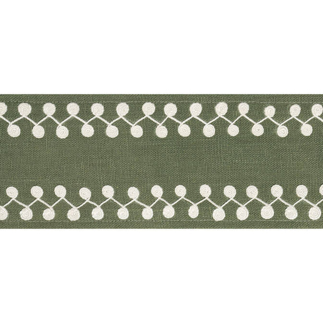 Thibaut Fabric Perla Tape Juniper E12223 Fabric 63% Linen, 34% Viscose, 3% Spun Poly INDIA - </p><p>Repeat: V: 0.5 3.375 - My Fabric Connection -