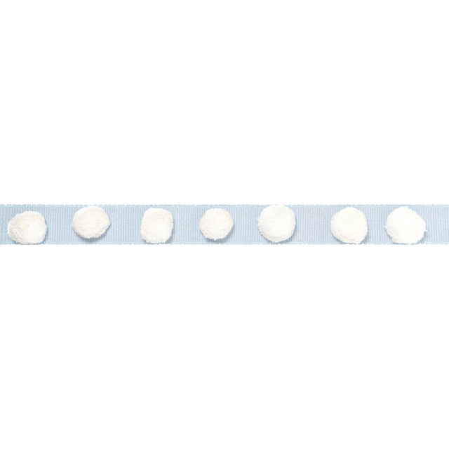 Thibaut Fabric Pom Pom Tape Powder E12250 Fabric 100% Cotton INDIA - </p><p>Repeat: V: 2 1.25 - My Fabric Connection - Thibaut Fabric Pom Pom Tape Powder E12250 Fabric 100% Cotton INDIA - </p><p>Repeat: V: 2 1.25 - My Fabric Connection -