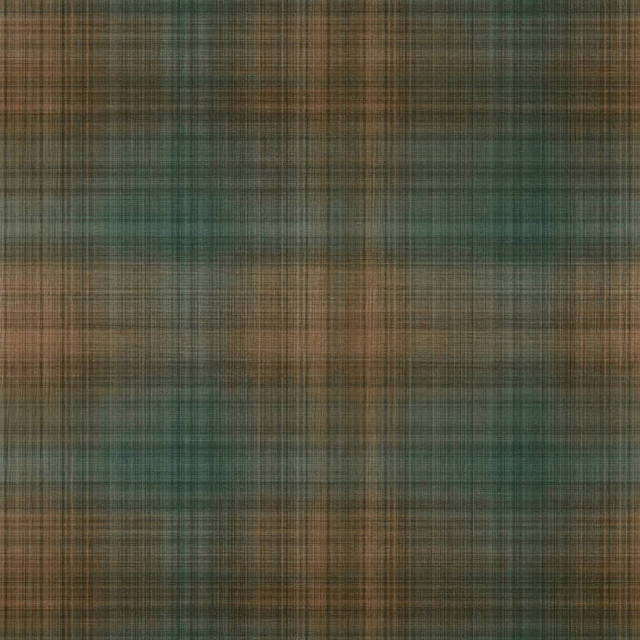 Thibaut Wallpaper Inverness Teal and Clay T10976 Wallpaper Non-Woven Vinyl Wallpaper UNITED STATES - </p><p>Repeat: V: 21 27 - My Fabric Connection -
