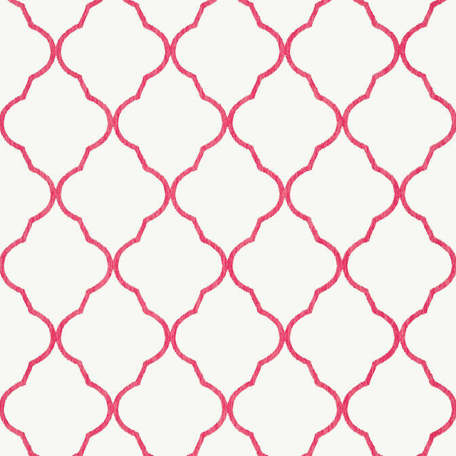 Thibaut Wallpaper Island Pink T88764 Wallpaper Wallpaper U.S.A. - </p><p>Repeat: V: 25.25 27 - My Fabric Connection -