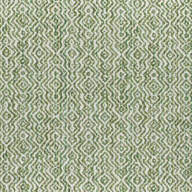 Thibaut Fabric Anastasia Emerald Green W80694 Fabric 79% Cotton, 21% Polyester U.S.A. - </p><p>Repeat: V: 24.75 49.25 - My Fabric Connection -