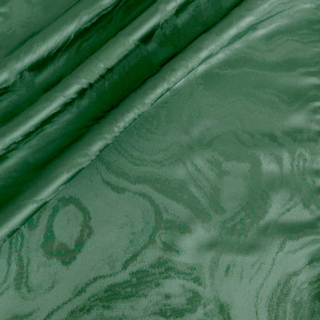 Carole Fabric Sea And Smoke Emerald Brilliance 100% Polyester India 14 1/4" V, 18 5/8" H 55.5" - My Fabric Connection -