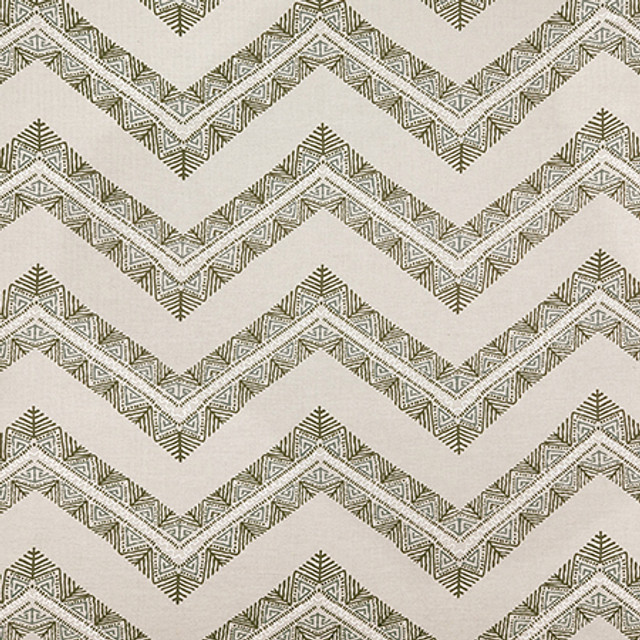 Carole Fabric Like Your Style Moss Hidden Treasure 57% Linen, 37% Cotton, 6% Viscose India 9" V, 18" H 52.375" - My Fabric Connection -