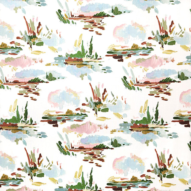 Carole Fabric Palette Play Woodland Hidden Treasure 100% Cotton Spain 27" V, 13 1/2" H HD 54" - My Fabric Connection -