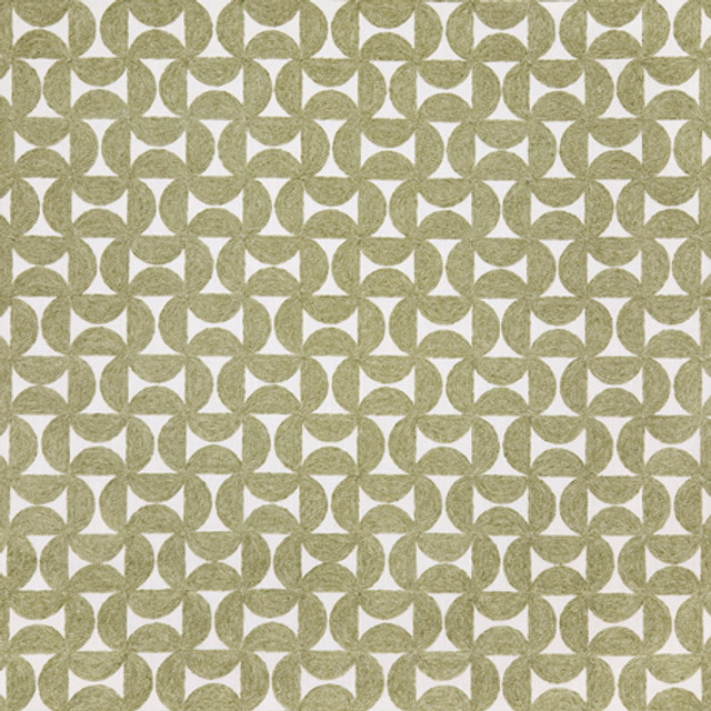 Carole Fabric Spin Master Spring Misty Glen Base: 52% Polyester, 48% Cotton Embr: 60% Polyester, 25% Cotton, 15% Linen India 4 5/8" V, 4 1/2" H 54"" - My Fabric Connection -
