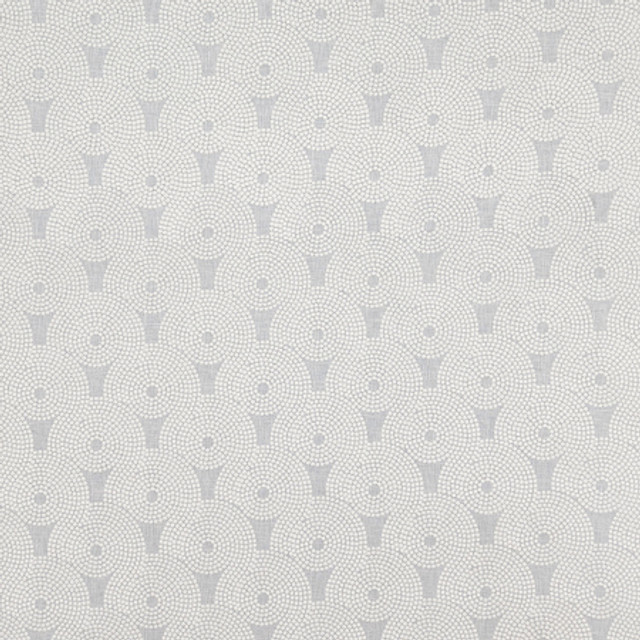 Carole Fabric On The Move Vapor Oasis Base: 70% Polyester, 30% Cotton Embr: 100% Polyester India 6 3/8" V, 6 1/2" H 53" - My Fabric Connection -