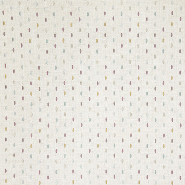 Carole Fabric Relaxation Heather Oasis Base: 95% Polyester, 5% Linen Embr: 100% Rayon China 8" V, 5" H 54" - My Fabric Connection -