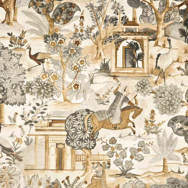 Greenhouse Fabric S6739 Linen 100% Polyester China 50,000 </p><p>Repeat: 27.25" H, 27" V 56" - My Fabric Connection -