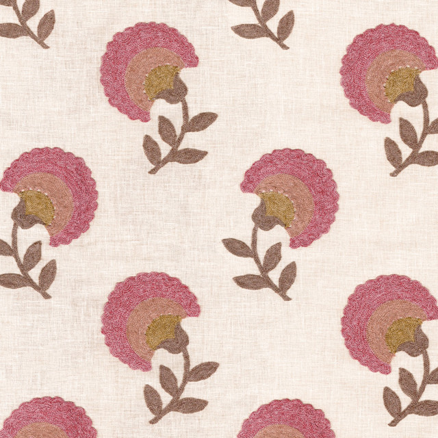 Greenhouse Fabric S6965 Blossom 55% Polyester, 40% Cotton, 5% Linen With 60% Polyester, 25% Cotton, 15% Linen Embroidery India 70,000 </p><p>Repeat: 9" H, 9.3" V 54" - My Fabric Connection - Greenhouse Fabric S6965 Blossom 55% Polyester, 40% Cotton, 5% Linen With 60% Polyester, 25% Cotton, 15% Linen Embroidery India 70,000 </p><p>Repeat: 9" H, 9.3" V 54" - My Fabric Connection -