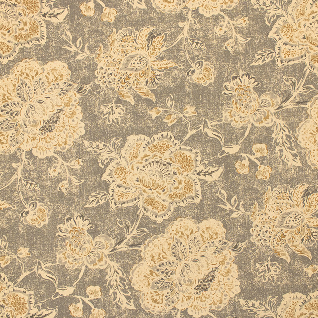 Greenhouse Fabric F5753 Metal 100% Cotton Pakistan 30,000 </p><p>Repeat: 6.75" H hd, 25.2" V 55" - My Fabric Connection -