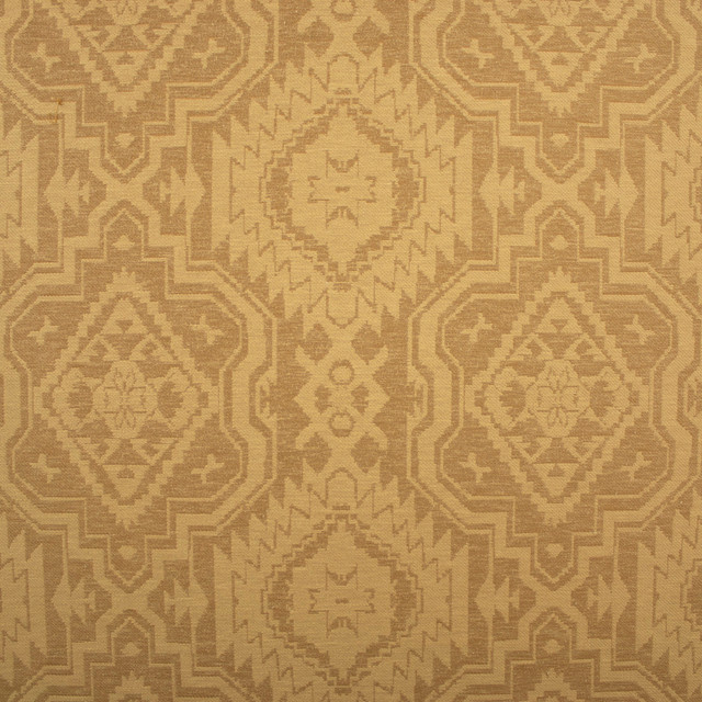 Greenhouse Fabric S6375 Gold Rush 63% Polyester, 37% Cotton India 51,000 </p><p>Repeat: 13.5" H, 13" V 54" - My Fabric Connection -