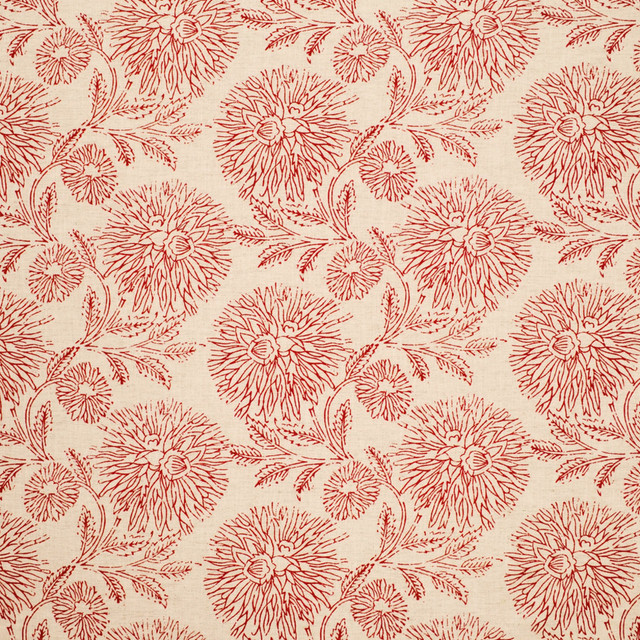 Greenhouse Fabric S6511 Blaze 50% Cotton, 35% Viscose, 15% Linen India 51,000 </p><p>Repeat: 11" H, 8" V 55" - My Fabric Connection -