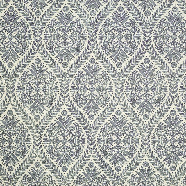 Greenhouse Fabric S6524 Cobalt 50% Cotton, 35% Viscose, 15% Linen India 51,000 </p><p>Repeat: 7" H, 13.5" V 53" - My Fabric Connection - Greenhouse Fabric S6524 Cobalt 50% Cotton, 35% Viscose, 15% Linen India 51,000 </p><p>Repeat: 7" H, 13.5" V 53" - My Fabric Connection -
