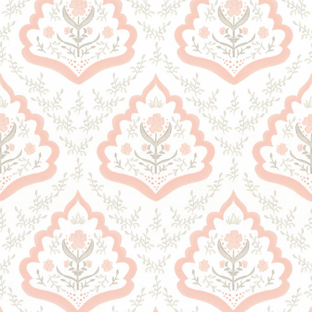 Aoc Wallcovering W7842 Floral Paisley 3 Blossom Wallcovering 100%OTH USA </p><p>Repeat: H: 9.000, V: 13.500 27 in - My Fabric Connection - Aoc Wallcovering W7842 Floral Paisley 3 Blossom Wallcovering 100%OTH USA </p><p>Repeat: H: 9.000, V: 13.500 27 in - My Fabric Connection -