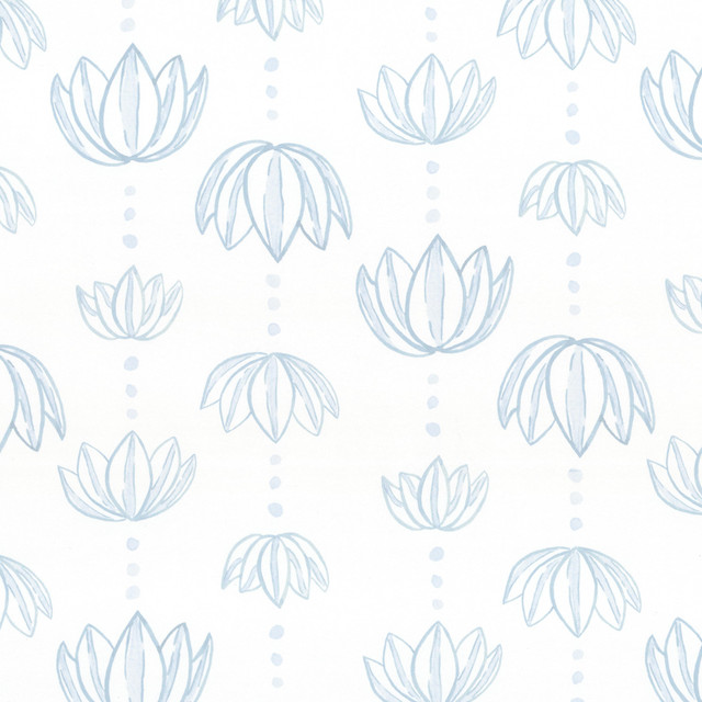 Aoc Wallcovering W7843 Tulips 2 Moonstone Wallcovering 100%OTH USA </p><p>Repeat: H: 13.500, V: 13.000 27 in - My Fabric Connection - Aoc Wallcovering W7843 Tulips 2 Moonstone Wallcovering 100%OTH USA </p><p>Repeat: H: 13.500, V: 13.000 27 in - My Fabric Connection -