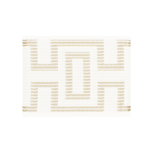 Stout Trim Bayard Tape 1 Sand Trim 100%SVI TURKEY </p><p>Repeat: H: 2.375, V: 0.000 3 in - My Fabric Connection -