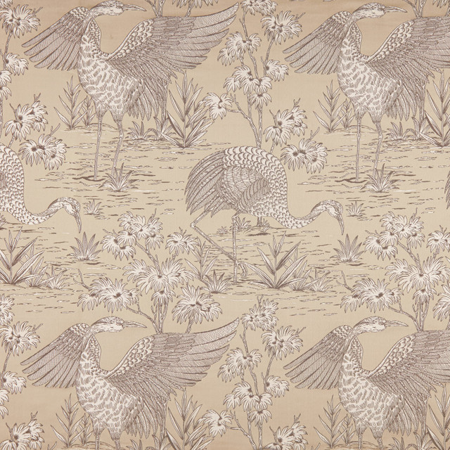 Marcus William Fabric Borneo 3 Sandstone Fabric 35%COT 35%SVI 30%POL INDIA </p><p>Repeat: H: 17.625, V: 22.375 53 in - My Fabric Connection -