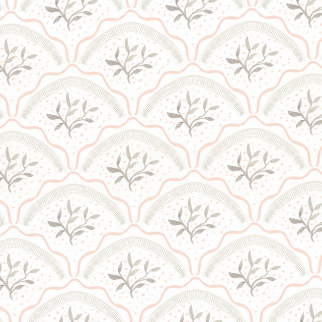 Aoc Wallcovering W7845 Vine Scallop 1 Blossom Wallcovering 100%OTH USA </p><p>Repeat: H: 4.375, V: 4.000 27 in - My Fabric Connection - Aoc Wallcovering W7845 Vine Scallop 1 Blossom Wallcovering 100%OTH USA </p><p>Repeat: H: 4.375, V: 4.000 27 in - My Fabric Connection -