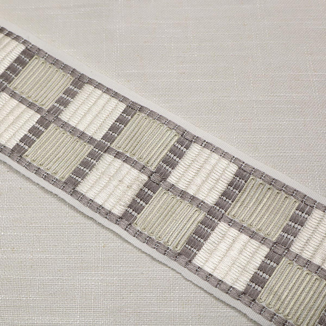 Magnolia Fabric Fenci Emb Tape Nickel - 100% COTTON, EMB VISCOSE INDIA Horizontal: and Vertical: 4 - My Fabric Connection - Magnolia Fabric Fenci Emb Tape Nickel - 100% COTTON, EMB VISCOSE INDIA Horizontal: and Vertical: 4 - My Fabric Connection -