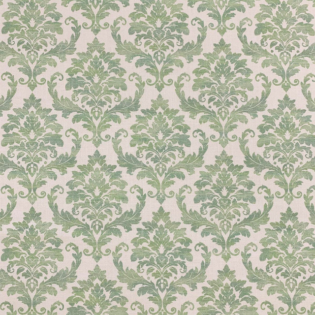 Magnolia Fabric Lillian August Dilsy Green Tea - 100% Cotton Spain 50000 Horizontal: 9.05 and Vertical: 9.05 54 - My Fabric Connection -