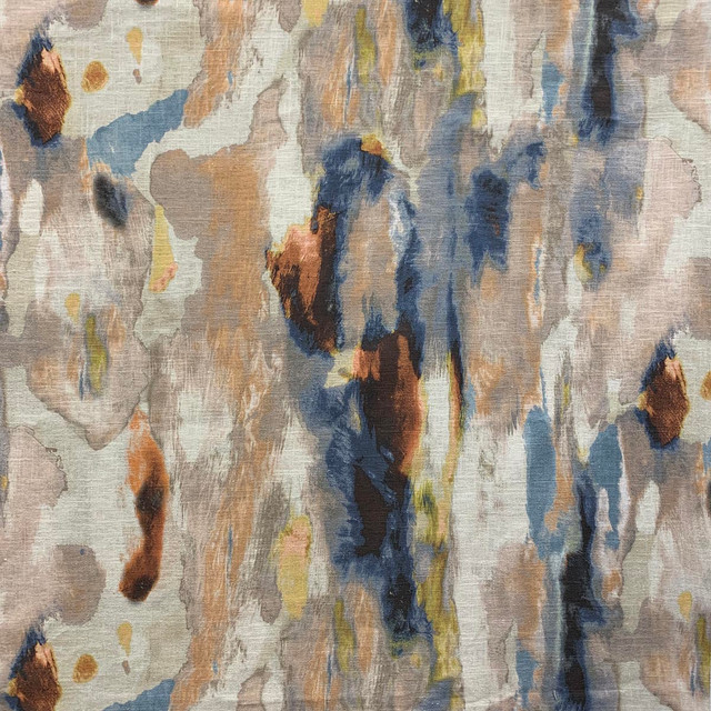 Magnolia Fabric Dhalme Sunburst - 55% Linen, 45% Viscose Uk 18000 Horizontal: 0 and Vertical: 25 54 - My Fabric Connection -