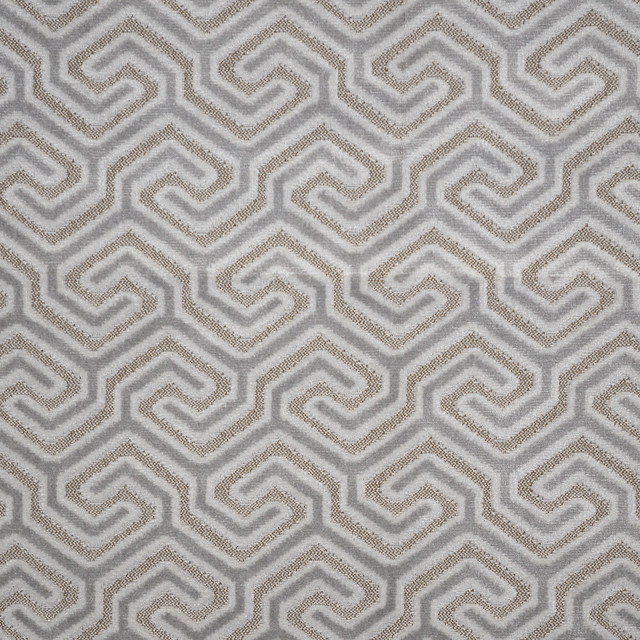 Maxwell Fabric Garola 612 Aluminum PERFORMANCE CUT VELVETS 48% POLYESTER BELGIUM V-5.0"H-3.4" 55" - My Fabric Connection - Maxwell Fabric Garola 612 Aluminum PERFORMANCE CUT VELVETS 48% POLYESTER BELGIUM V-5.0"H-3.4" 55" - My Fabric Connection -