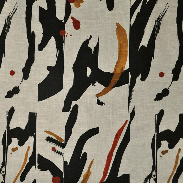 Maxwell Fabric Painterly 203 Paprika DEFINE 50% COTTON/50% LINEN TURKEY V-35"H-27" 54" - My Fabric Connection - Maxwell Fabric Painterly 203 Paprika DEFINE 50% COTTON/50% LINEN TURKEY V-35"H-27" 54" - My Fabric Connection -