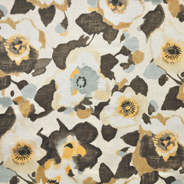 Maxwell Fabric O'Keeffe 601 Sunshower COLOR THEORY-VOL.VII SANDALWOOD 55% LINEN INDIA V-36" H-27" 53" - My Fabric Connection - Maxwell Fabric O'Keeffe 601 Sunshower COLOR THEORY-VOL.VII SANDALWOOD 55% LINEN INDIA V-36" H-27" 53" - My Fabric Connection -