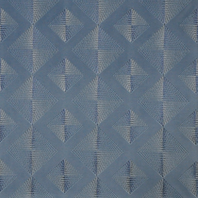Maxwell Fabric Pimlico 110 Periwinkle COLOR THEORY-VOL.VII NEPTUNE 87% POLYESTER INDIA V-3.5" H-4.2" 54" - My Fabric Connection - Maxwell Fabric Pimlico 110 Periwinkle COLOR THEORY-VOL.VII NEPTUNE 87% POLYESTER INDIA V-3.5" H-4.2" 54" - My Fabric Connection -