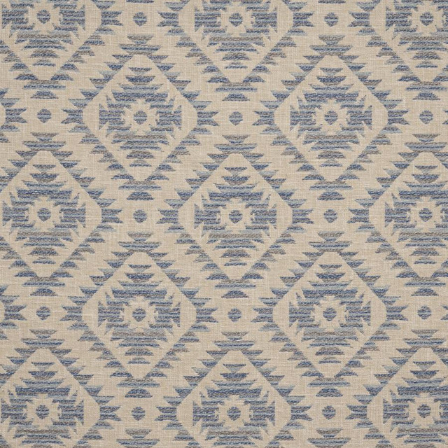 Maxwell Fabric Tabor # 614 Sky Performance Wovens-Vol. Vii Bluejay 65% POLYESTER
35% COTTON INDIA V-6.75" H-6.85" 54" - My Fabric Connection -