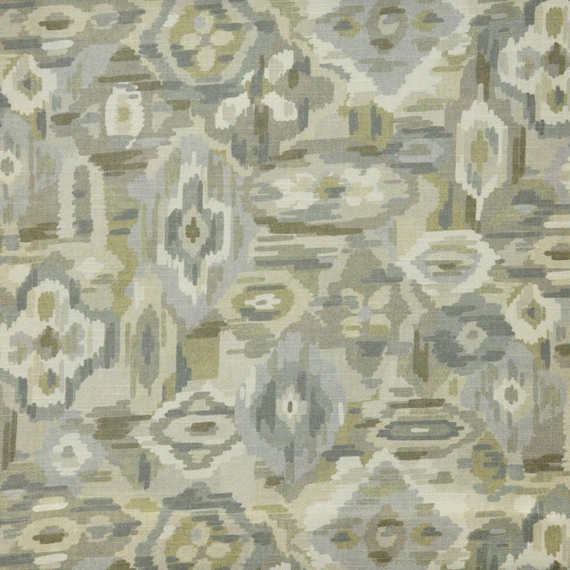 Maxwell Fabric Hackney # 333 Fog Color Theory-Vol.Vii Jungle Room 100% COTTON SPAIN V-13.5" H-13.5" 54" - My Fabric Connection -