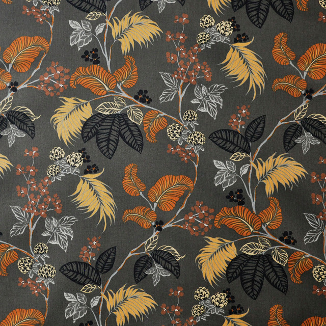 Maxwell Fabric Franz 606 Autumn COLOR THEORY-VOL.VII SANDALWOOD 100% COTTON TURKEY  V-25" H-27.5" 54"  - My Fabric Connection -