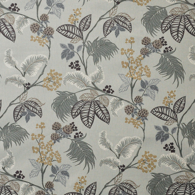Maxwell Fabric Franz 637 Mist COLOR THEORY-VOL.VII SANDALWOOD 100% COTTON TURKEY  V-25" H-27.5" 54"  - My Fabric Connection -
