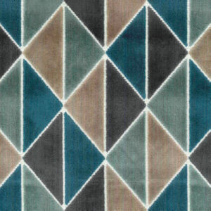 Norbar Fabric Techno Aegean HEIRLOOM 60% RAYON 40% POLYESTER INDONESIA 12 1/4"V 9 1/2"H 54" - My Fabric Connection -