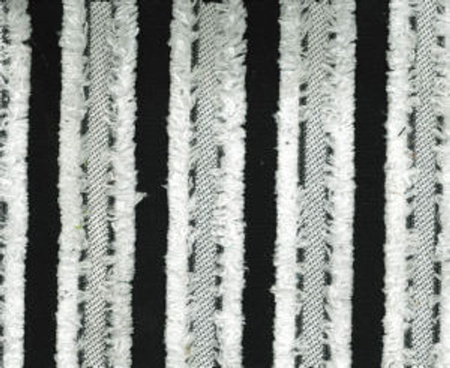 Norbar Fabric Folly Black White SOLEIL 100% SOLUTION DYED POLYESTER CHINA 1 3/4"H 54 - My Fabric Connection - Norbar Fabric Folly Black White SOLEIL 100% SOLUTION DYED POLYESTER CHINA 1 3/4"H 54 - My Fabric Connection -