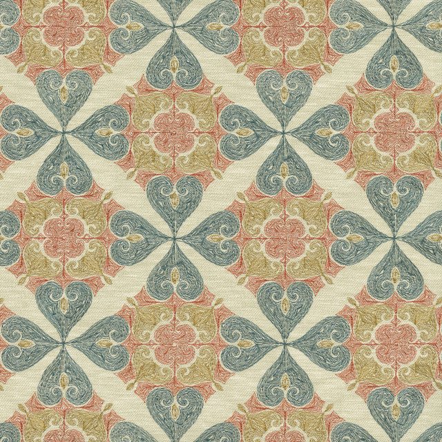 VILLA D'ASCOLI Fabric Oasis Emb. Indienne 570030 - Base 72% polyester, 28% cotton / Emb. 100% polyester India 51000 Horizontal: 6.75 and Vertical: 6.27 56 - My Fabric Connection - VILLA D'ASCOLI Fabric Oasis Emb. Indienne 570030 - Base 72% polyester, 28% cotton / Emb. 100% polyester India 51000 Horizontal: 6.75 and Vertical: 6.27 56 - My Fabric Connection -