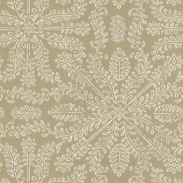 VILLA D'ASCOLI Fabric Taj Tile Linen 570042 - 60% cotton, 26% polyester, 14% rayon India 28000 Horizontal: 13.5 and Vertical: 14.62 54 - My Fabric Connection -