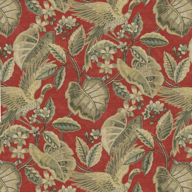 P/K LIFESTYLES Fabric Wren Poppy 471310 - 75% cotton, 25% linen Pakistan 15000 Horizontal: 13.5 and Vertical: 27 54 - My Fabric Connection - P/K LIFESTYLES Fabric Wren Poppy 471310 - 75% cotton, 25% linen Pakistan 15000 Horizontal: 13.5 and Vertical: 27 54 - My Fabric Connection -