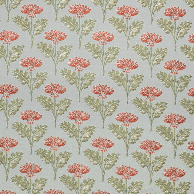 Charlotte Fabric D4422 Grace Aqua Vintage Damask 100% Polyester Asia </p><p>Repeat: Horizontal 3.75" x Vertical 4" 54 Inches - My Fabric Connection -