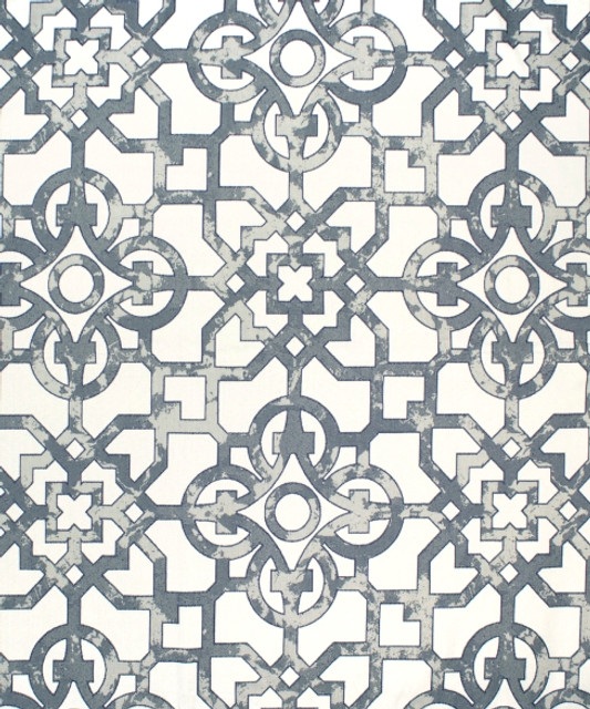 Barrow  Fabric M9831 5888 Barrow Gallery 61% Rayon (S), 39% Polyester (F) China 15,000 Double Rubs </p><p>Repeat: Horizontal: 13-1/2" and Vertical: 13-1/4" 56"  - My Fabric Connection -