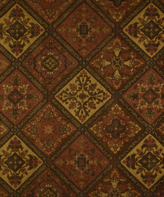 Barrow  Fabric Derry 52219 Barrow Gallery 60% Rayon, 40% Polyester China 24,000 Double Rubs </p><p>Repeat: Horizontal: 13-1/2" and Vertical: 14-1/4" 57"  - My Fabric Connection -